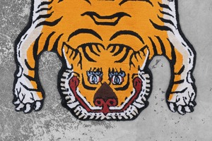 Tibetan Tiger Rug 《XSサイズ・シルク035》チベタンタイガーラグ