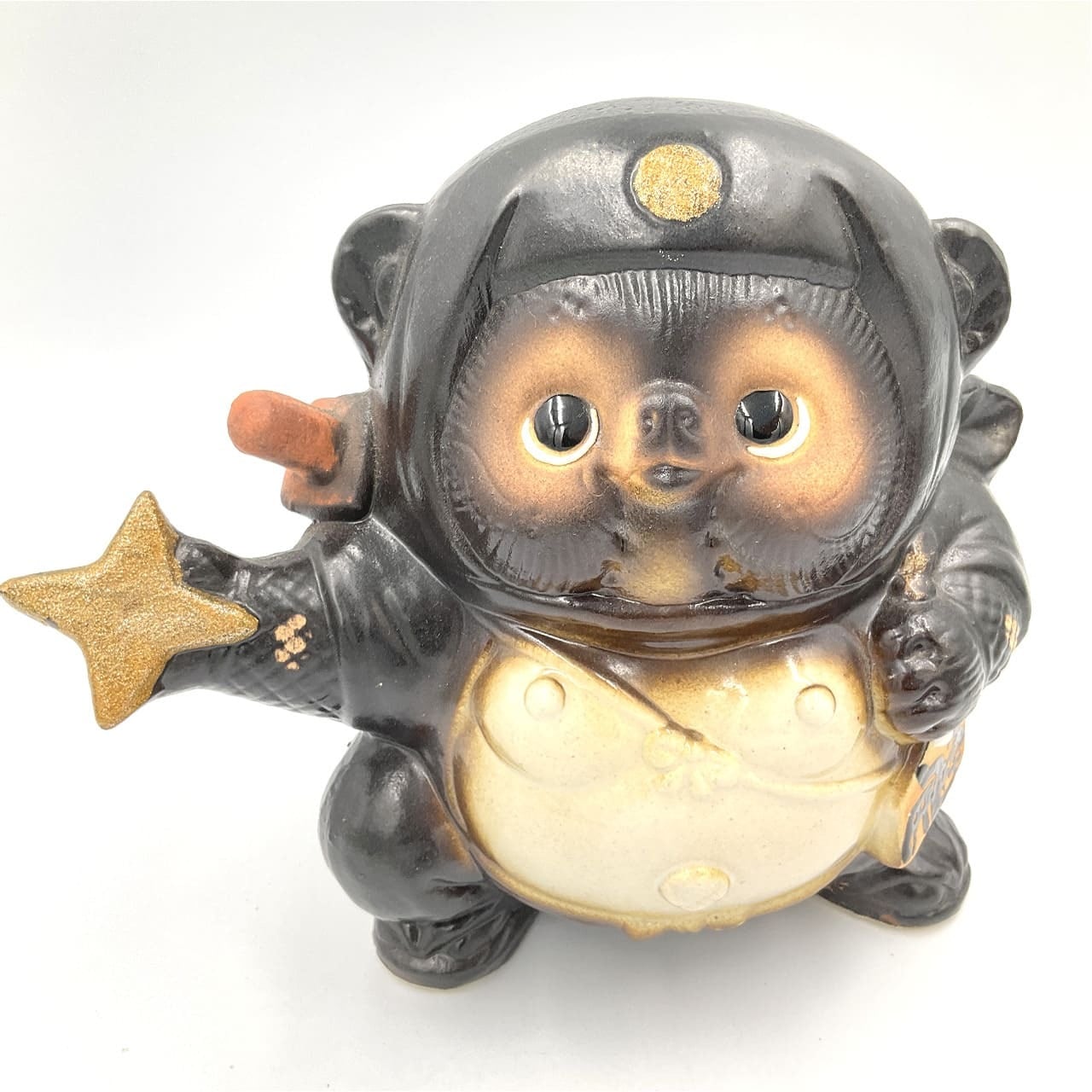 信楽だぬき朱肉池 信楽だぬき朱肉池