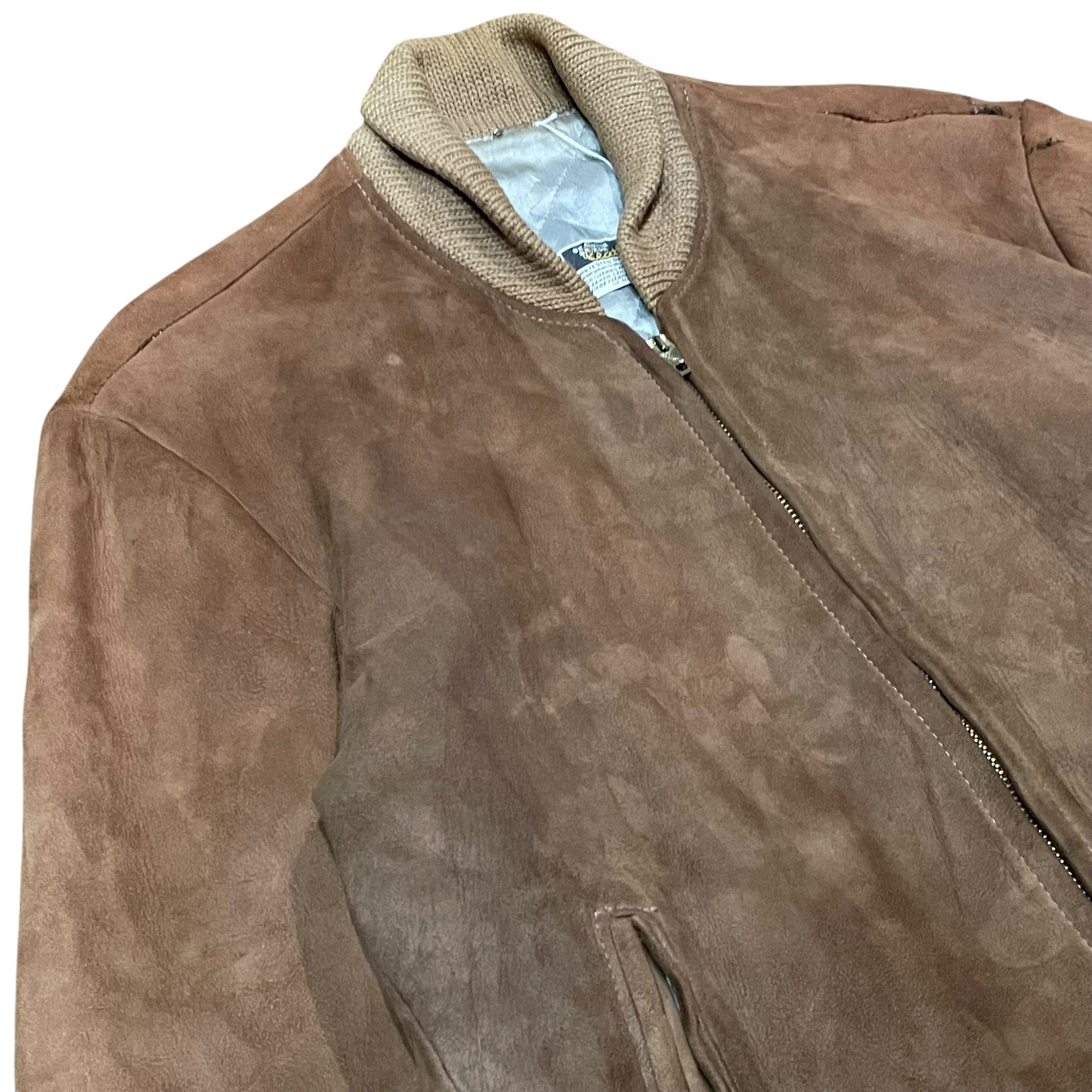 M】【50~60年代】 CONMATICジップ スエード レザージャケット | 古着屋