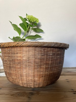 SALE/ヴィンテージの竹籠