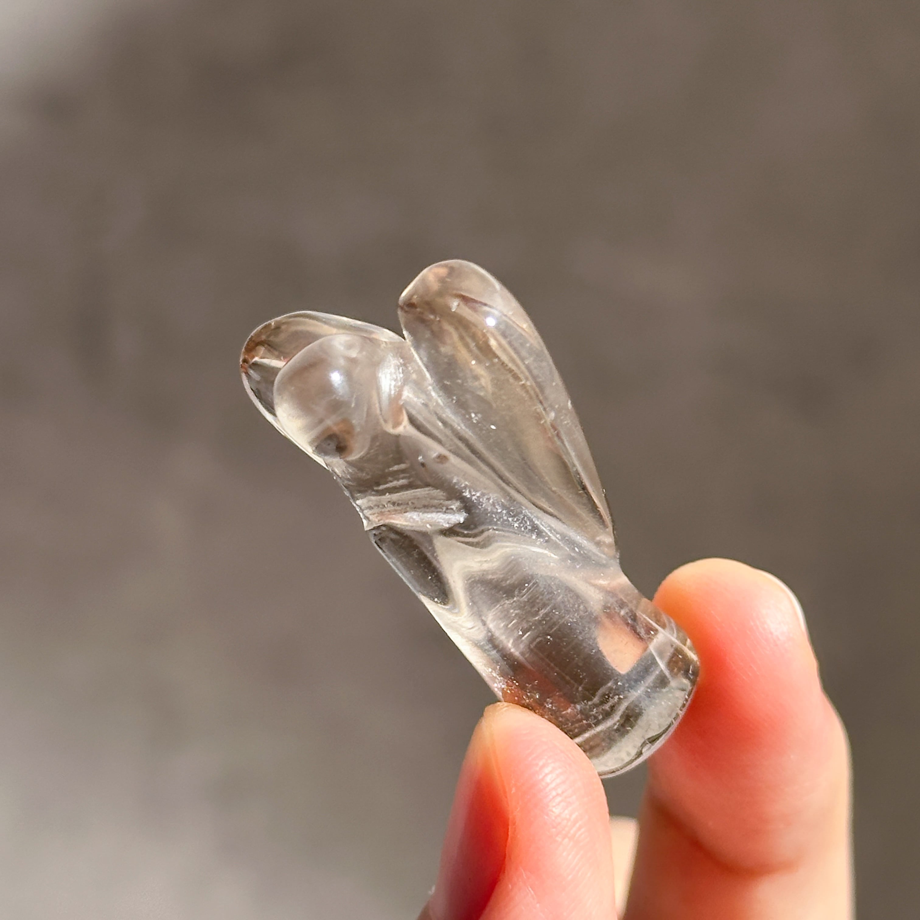 スモーキークォーツ ミニミニエンジェル81◇ Smoky Quartz Angel