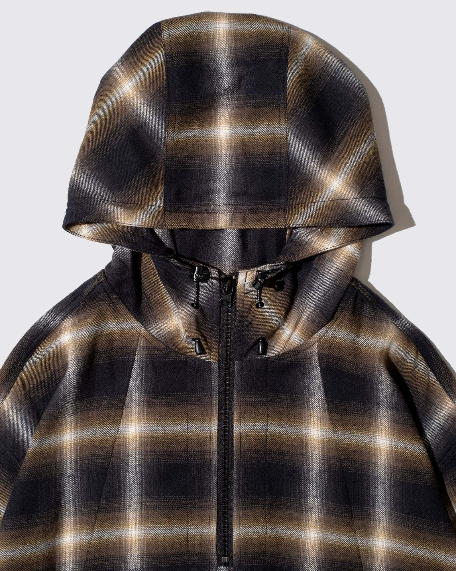 【極美品/LUZeSombra】OAO PLAID 上下セット L DEMARCOLAB｜PLAID PAC-NORAK JKT (Yellow)