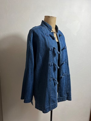 【unisex】90's USA  China denim blouson Vintage