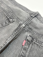 90s Levi’s 501 BLACK DENIM PANTS MADE IN USA Size W38L30→W36L30
