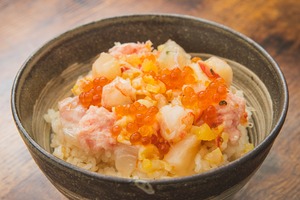 【特典つきプラン】極上のコトブキ海鮮丼セット（お盆祭り【夜】）