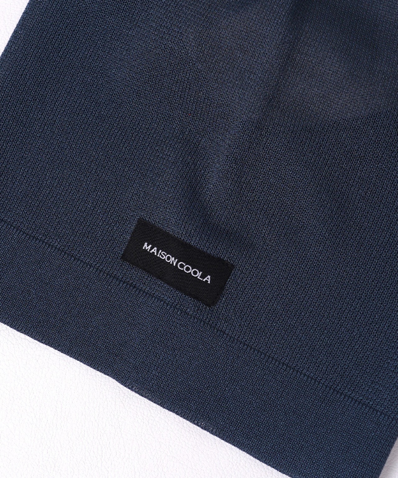 ベアープリントシアーニットTOPS (BLUE)　CQ-48148H