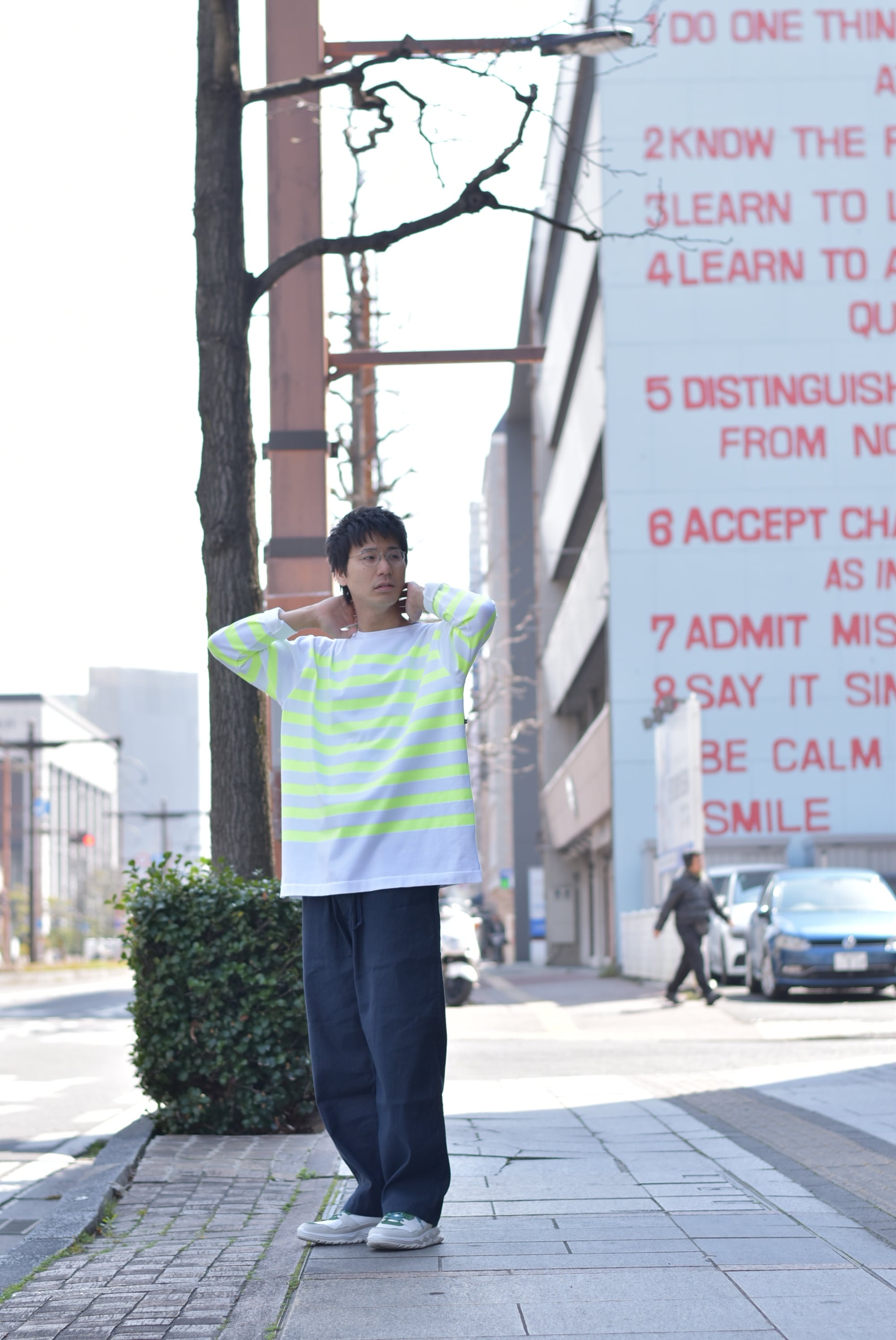 maillot】panel border basque | theater(シアター)