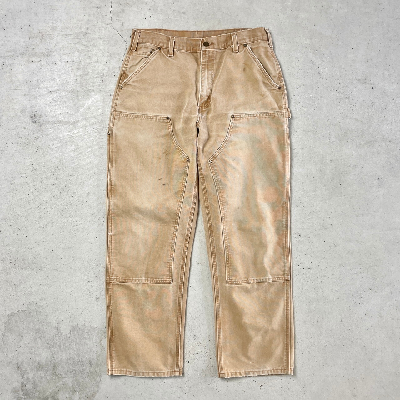 00年代 Carhartt カーハート ダック地 ダブルニー ペインターパンツ 