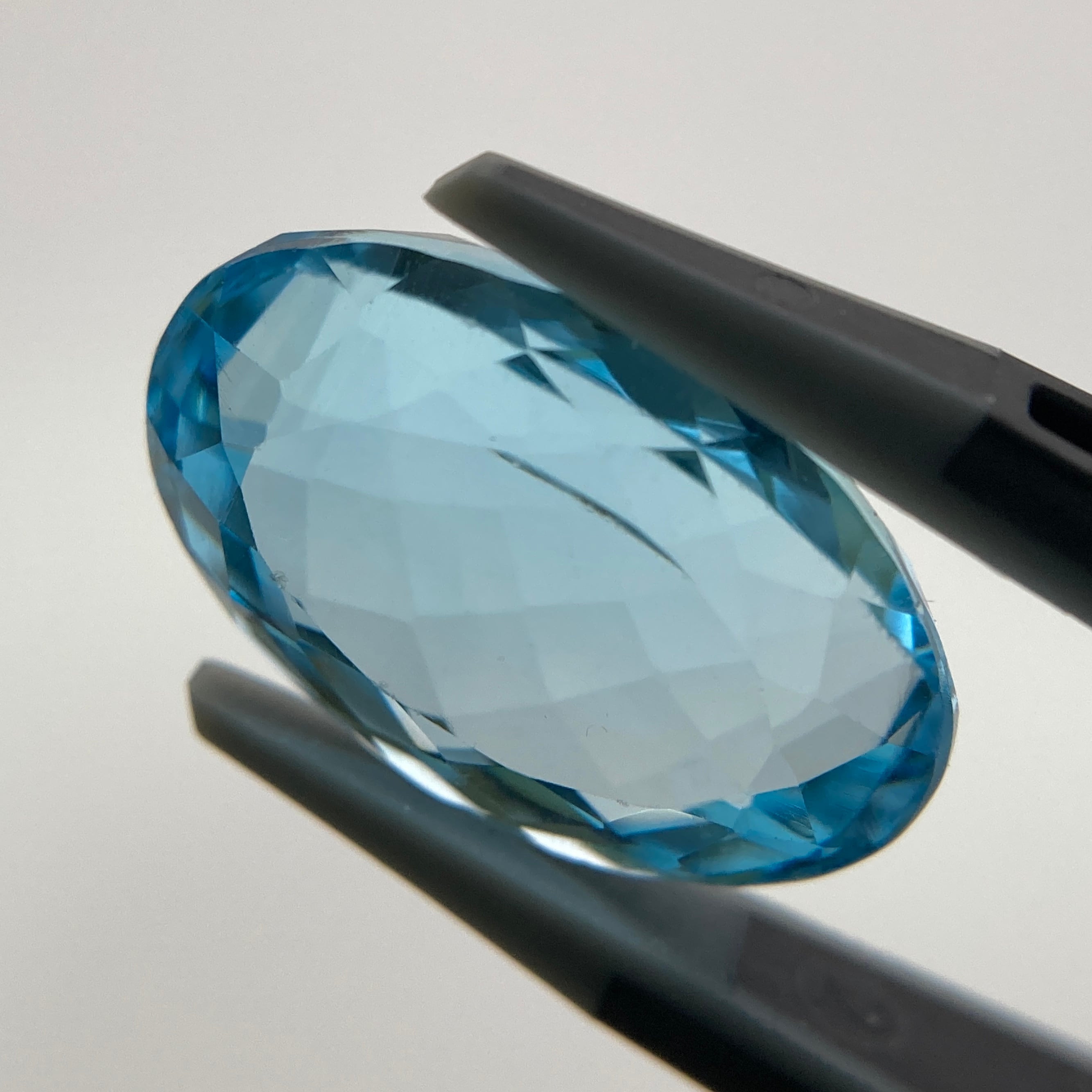 235)ソ付 大粒 スカイブルートパーズ ルース 16.736ct | 宝石屋N&K 235)ソ付 大粒 スカイブルートパーズ ルース 16.736ct | 宝石屋N&K