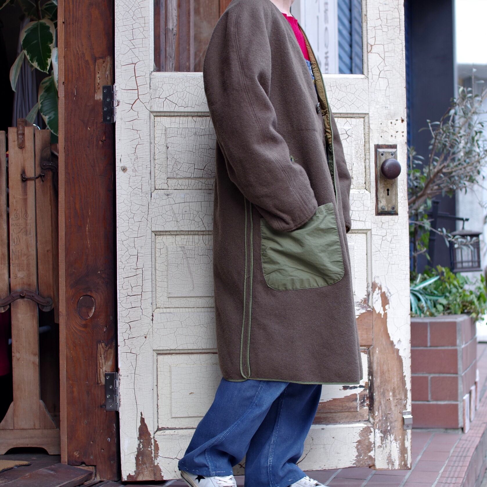 1950's US ARMY Overcoat Wool Liner / ウール ライナー コート | 古着