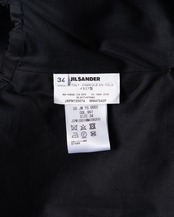 〈JIL SANDER〉Belted Open-Front Long Coat
