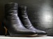 2017◆JIMMY CHOO ジミーチュウ DUKE65 レザー ショート ブーツ ブーティ 黒◆ 合わせやすいシンプルなデザインで秋冬コーデの主役アイテム