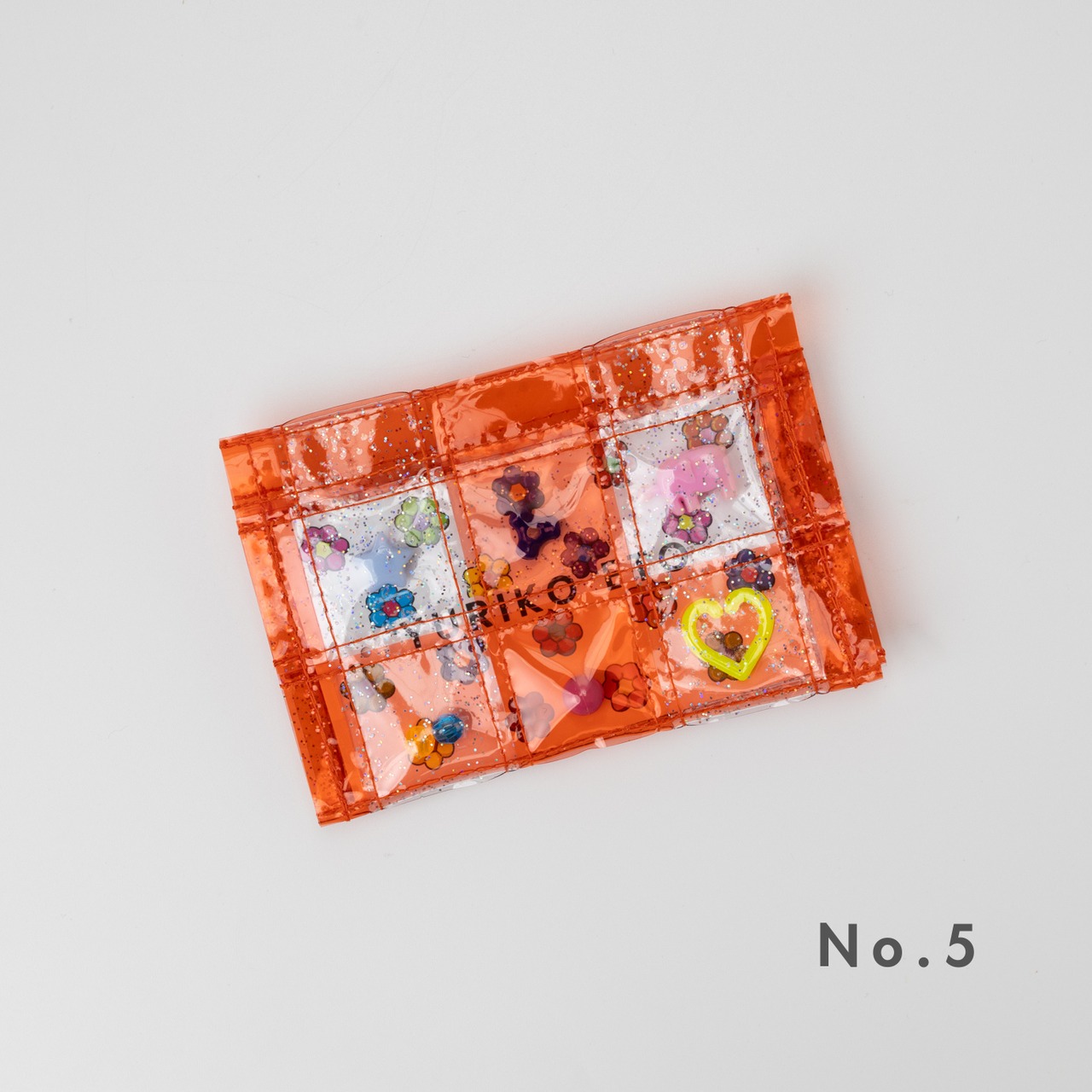 < YURIKO ETO > カードケース - limited orange
