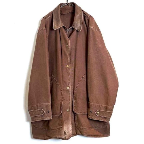 【Woolrich】Vintage Field Jacket【1990s-】Vintage Leather Collar Field Jacket