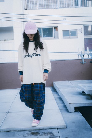【MIN-NANO×frankygrow】FRANNEL CHECK TEPERED PANTS / 3