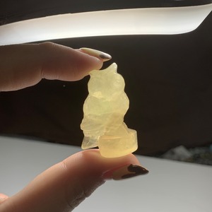 9.可愛いふくろう・フローライト