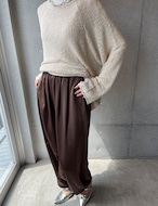 【25aw】Premium-satin Baggy Pants_3colors