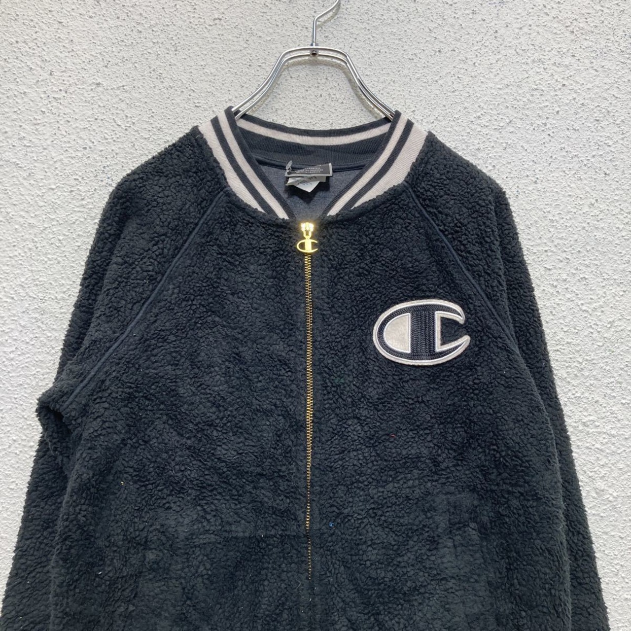 Champion ボアスタジャン Sサイズ チャンピオン レディース ジップ 
