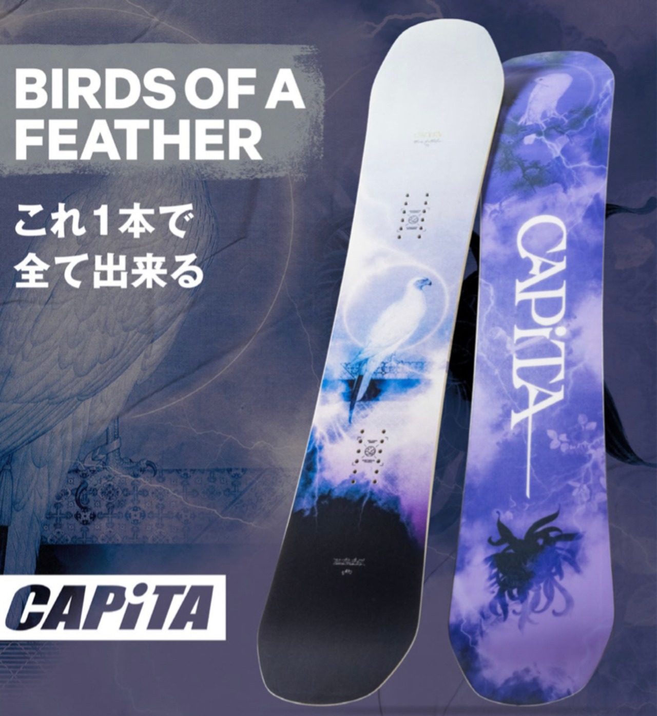 23-24年モデル CAPITA .『 BIRDS OF A FEATHER 』. キャピタ . バード  