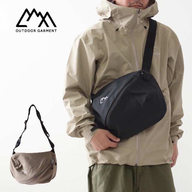 CMF OUTDOOR GARMENT [コムフィアウトドアガーメント] BIG PORCH SMOOTH NYLON [CMF2302-AC20] ビッグポーチスムースナイロン・プチバック・ボディーバッグ・ショルダーバッグ・アウトドア・旅行・MEN'S / LADY'S [2023AW]