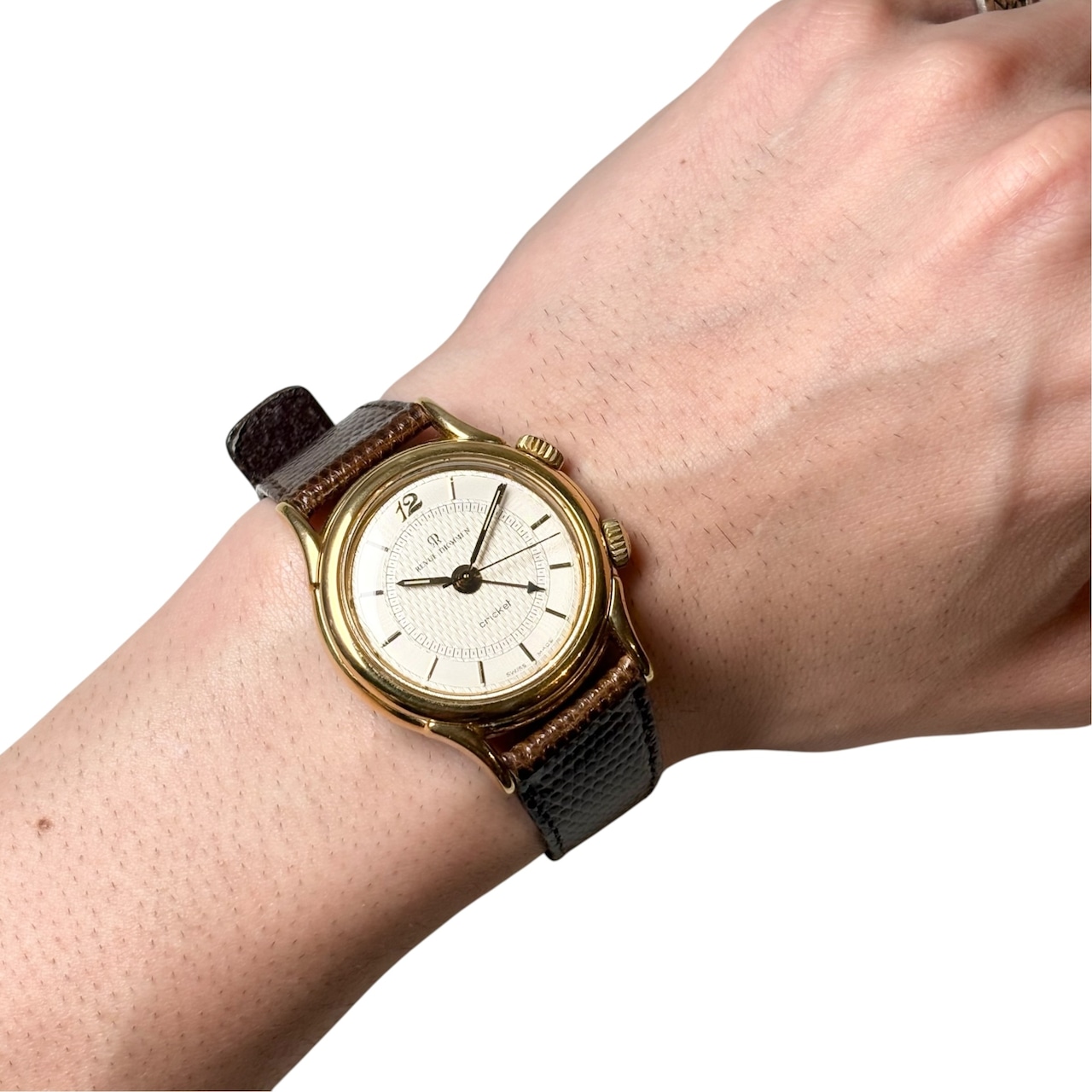 vintage REVUE THOMMEN manual winding Alarm watch “Cricket”