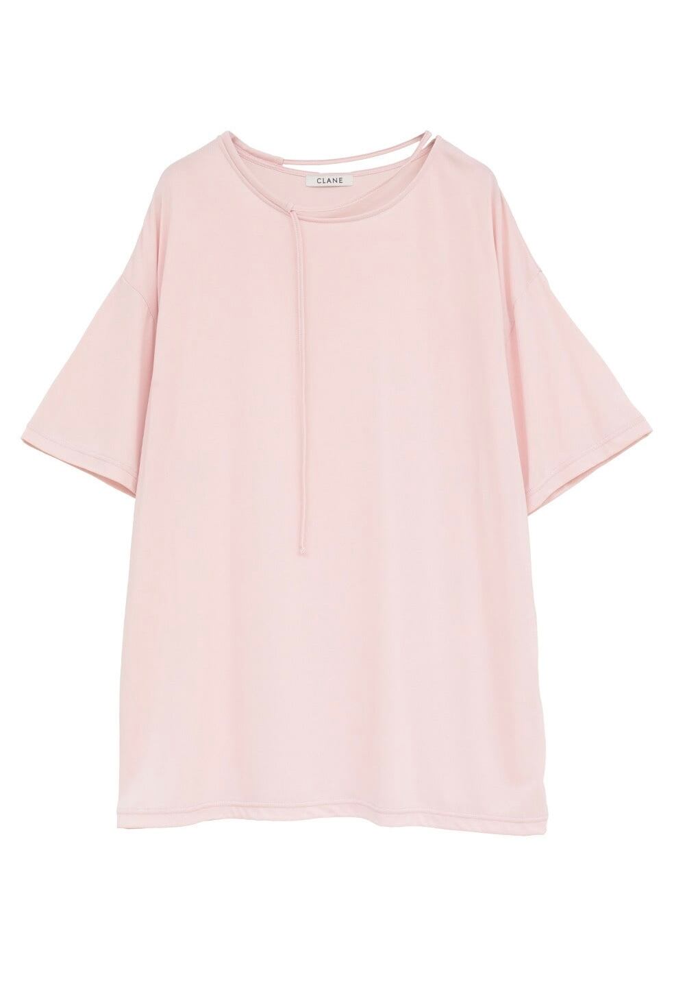 CLANE DROOP THIN CODE SOFT TOPS -PINK- | Chapel