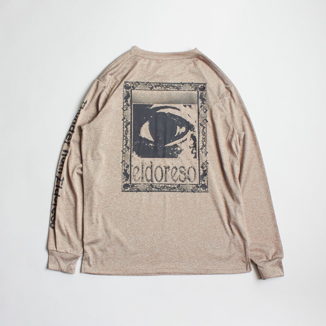 XSサイズ ELDORESO（エルドレッソ）Watching Long Tee -BROWN メンズ