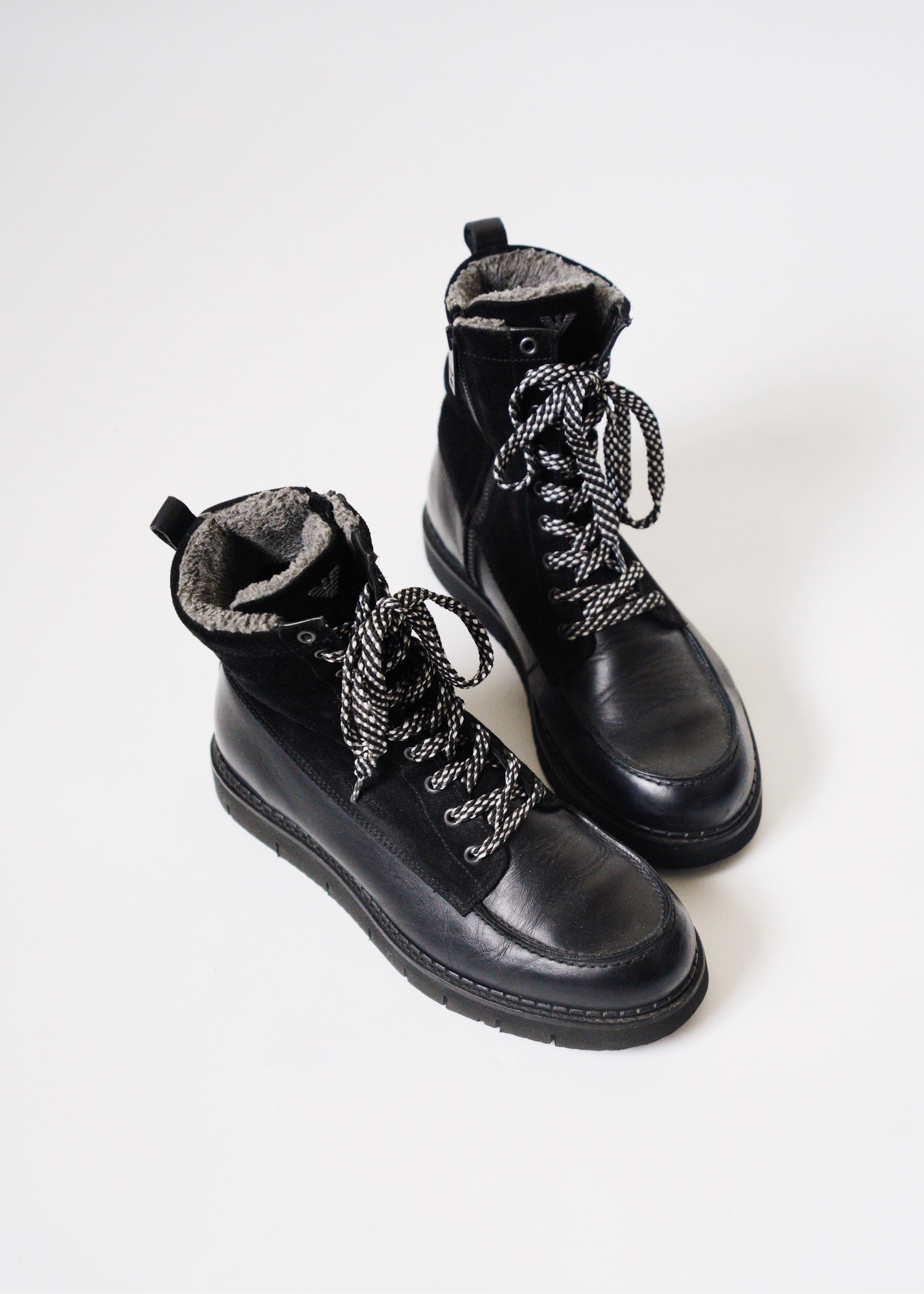Martin Margiela 03AW Square toe side zip boots | CETTEN