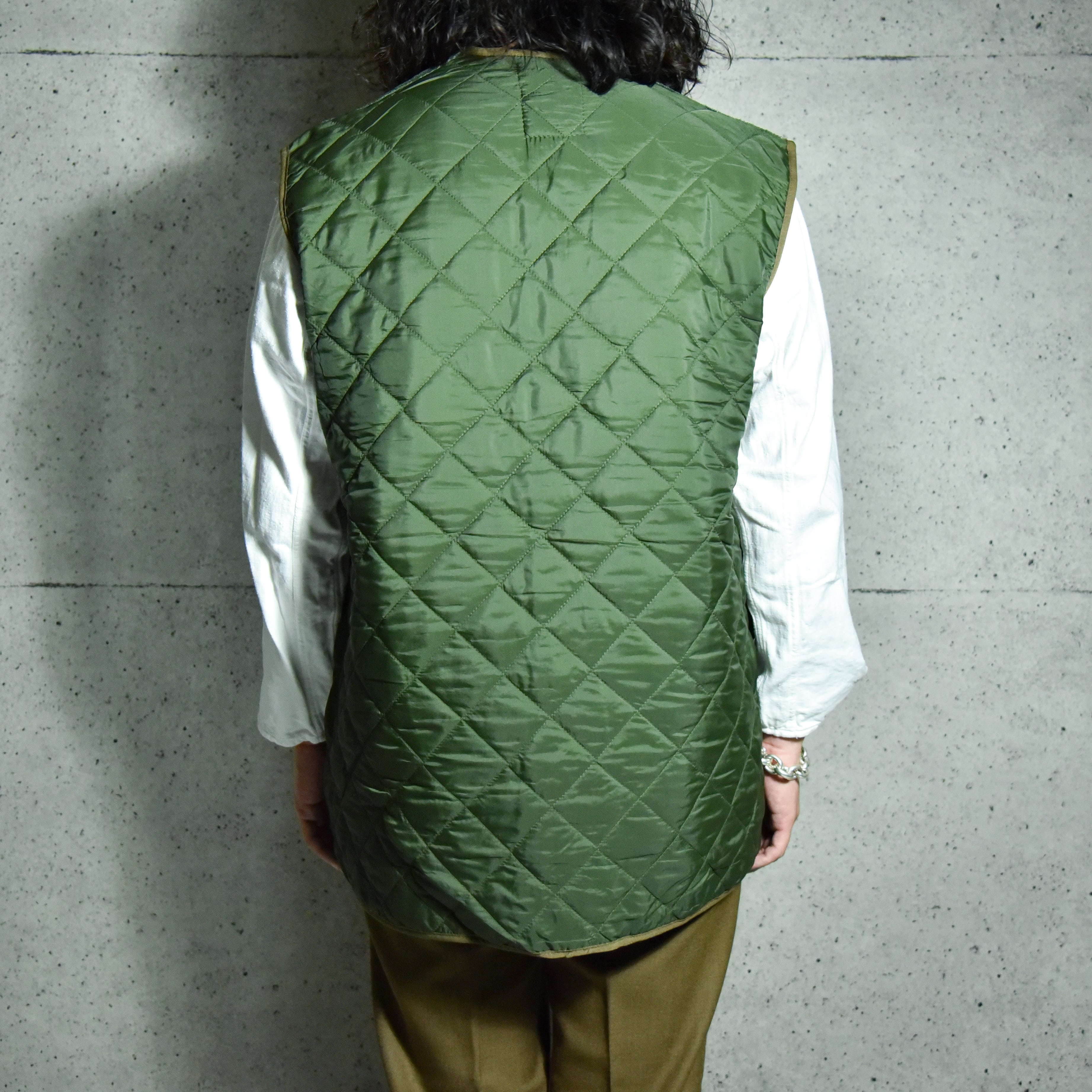 【DEAD STOCK】British Army Quilting Liner Vest イギリス軍