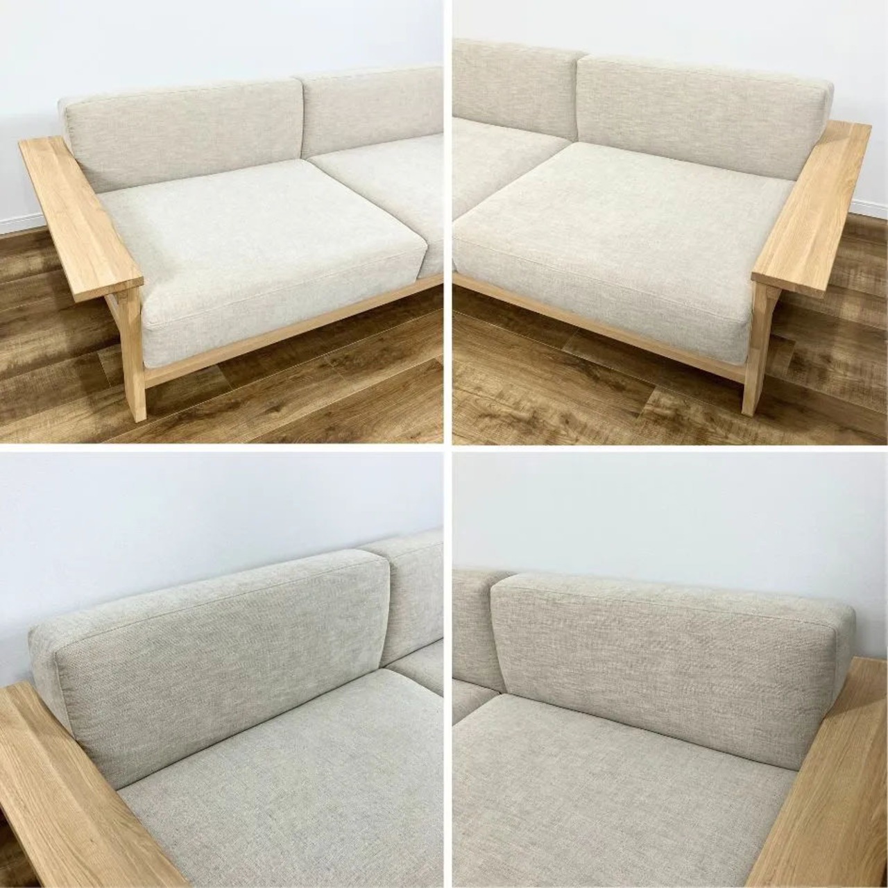 石巻工房 by Karimoku KOBO SOFA 2P イシノマキコウボウ 2人掛けソファ【中古】【300サイズ】