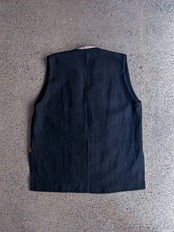 tay Original【BLACK and RE-SEW】／Dao vintage studded vest