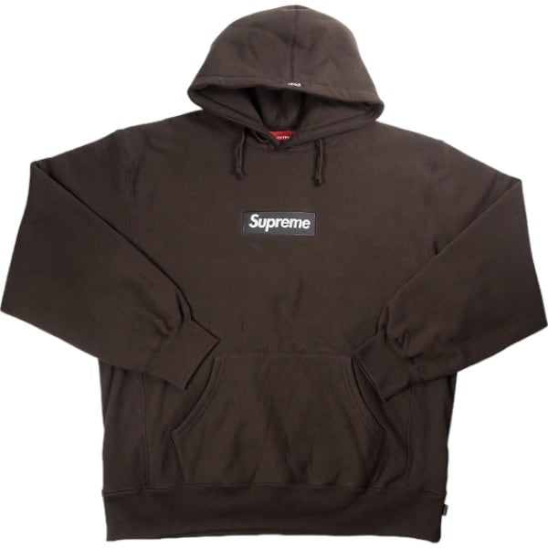 Supreme box logo M 茶色　新品未使用