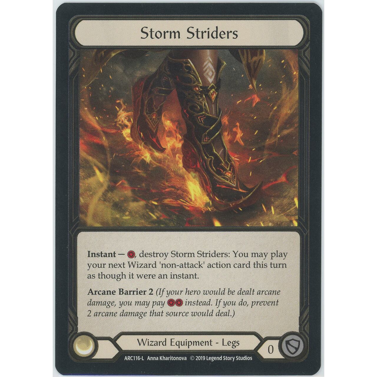 【状態A】Storm Striders  (Cold Foil) ARC116-L