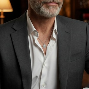 イタリアンコインネックレスシルバー