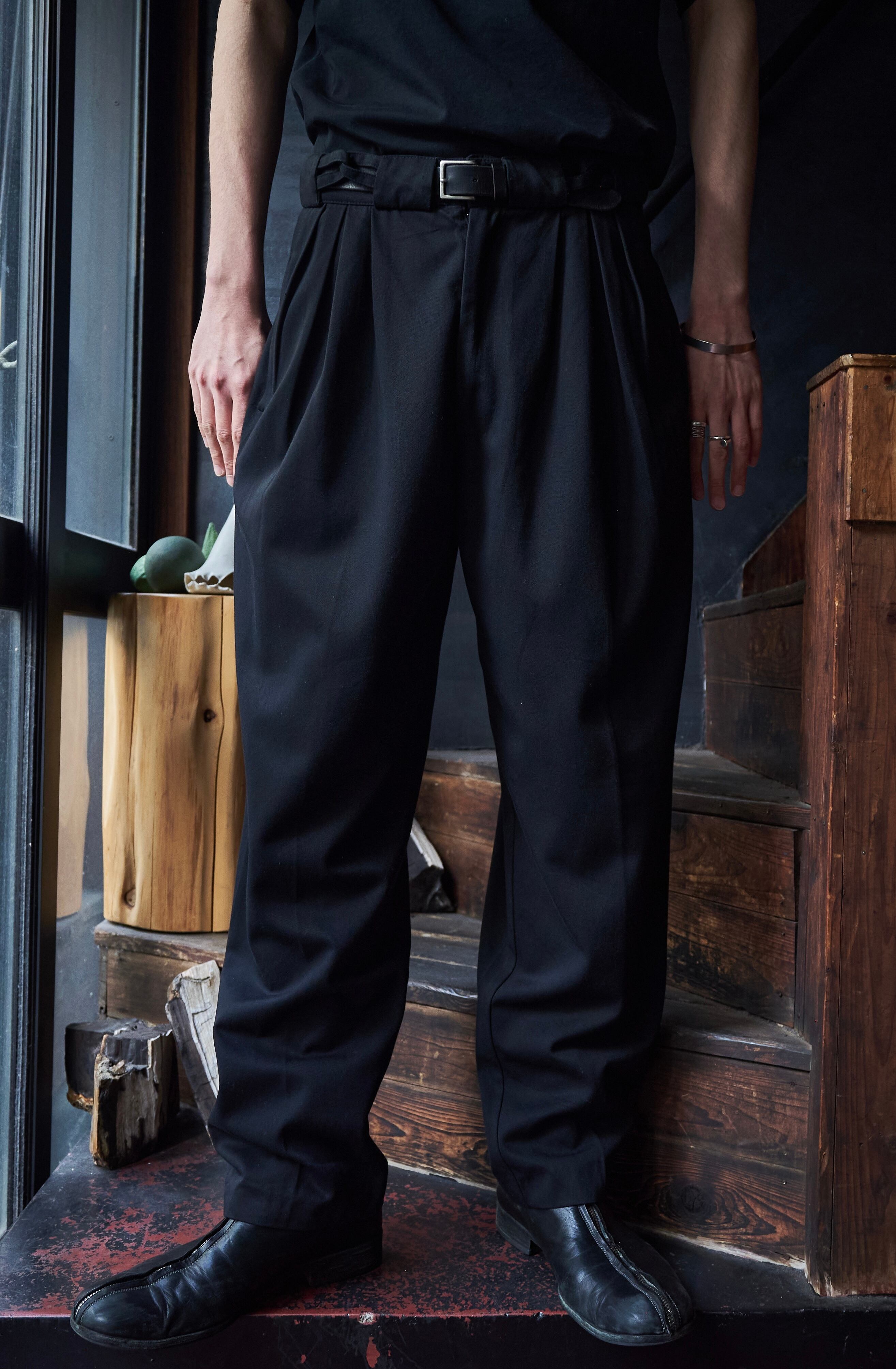 Vivienne Westwood Men Cupro Fabric Sarouel Pants | FOLLIEE.