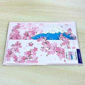 桜と富士山【多目的カード】
