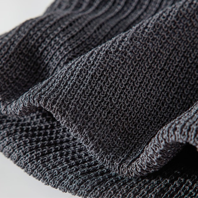 openwork knit round neck top L0033