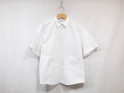 DIGAWEL” S/S Shirt① HEAVY-OX White”