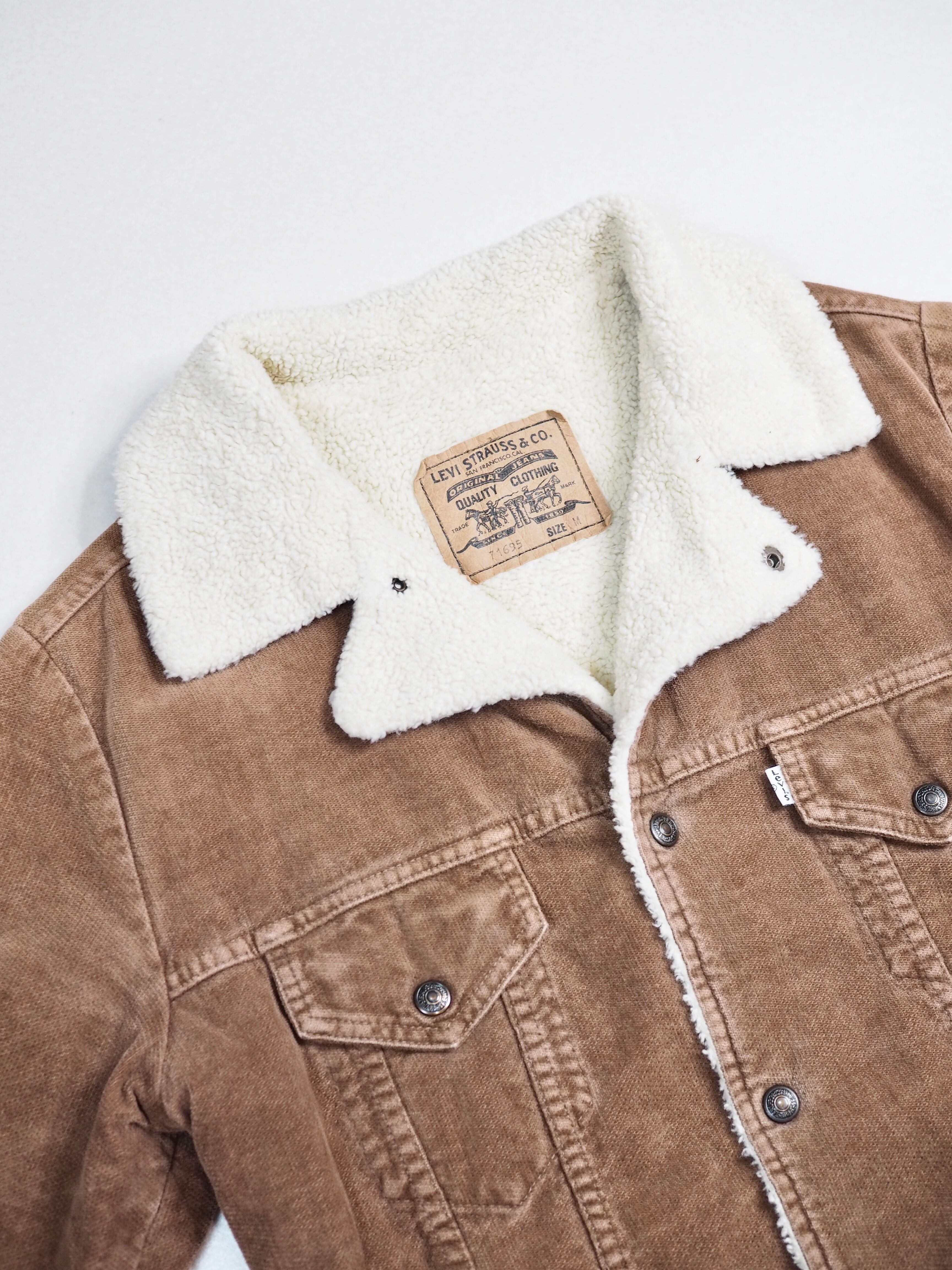 Euro Levi's 71695 cordury boa jacket Euro Levi's 71695 cordury boa jacket
