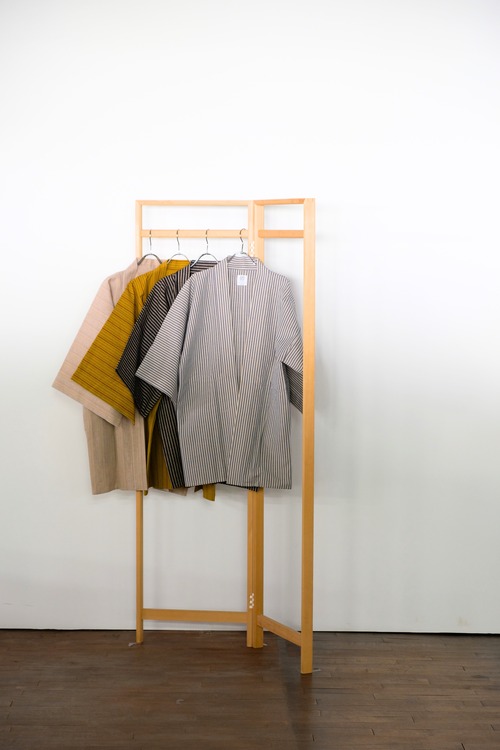 38works 　会津木綿羽織　ポケット付き