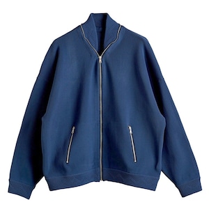 Zip Knit MA-1 Blouson　Navy