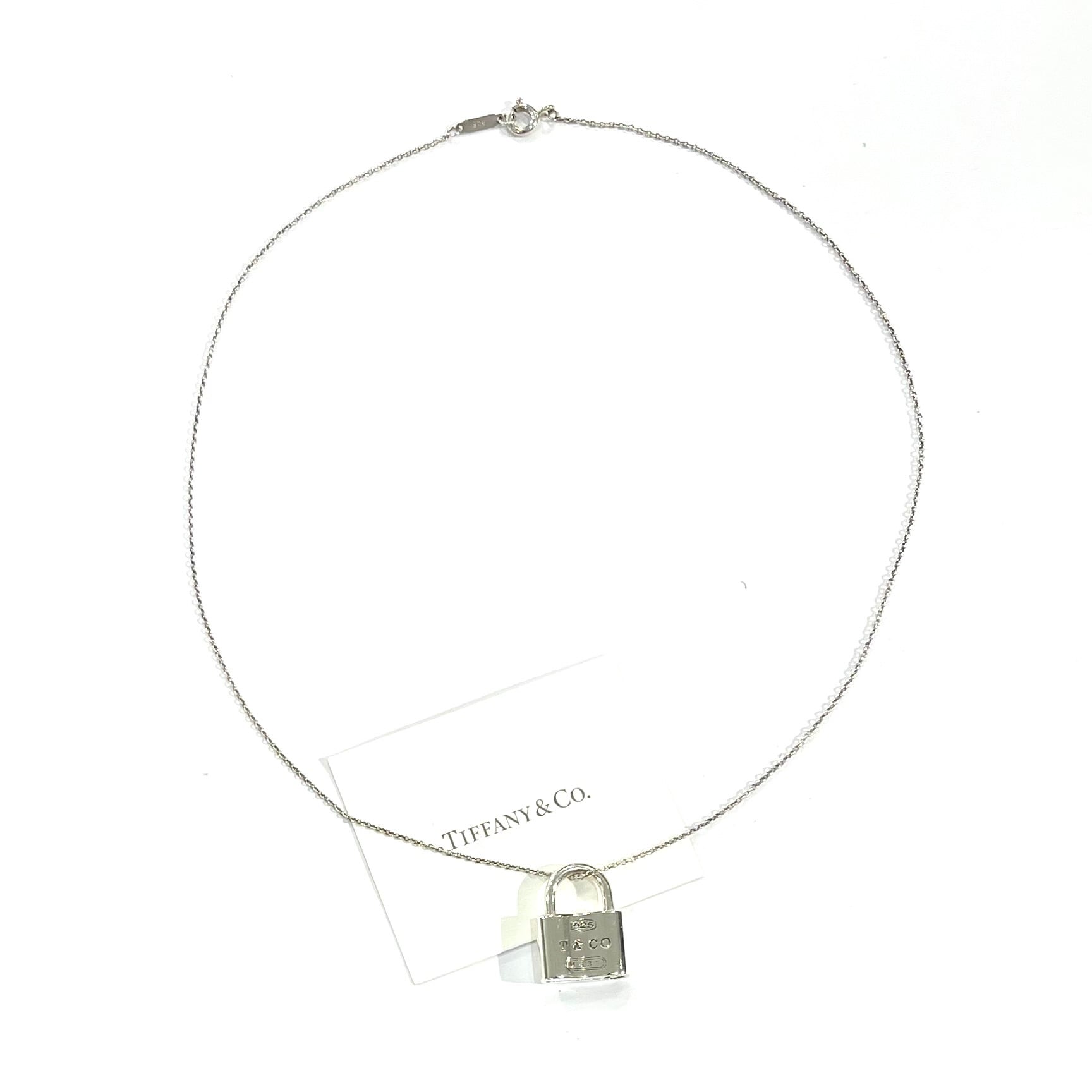 TIFFANY&CO.】2698 ティファニー1837 カデナ ネックレス SV925