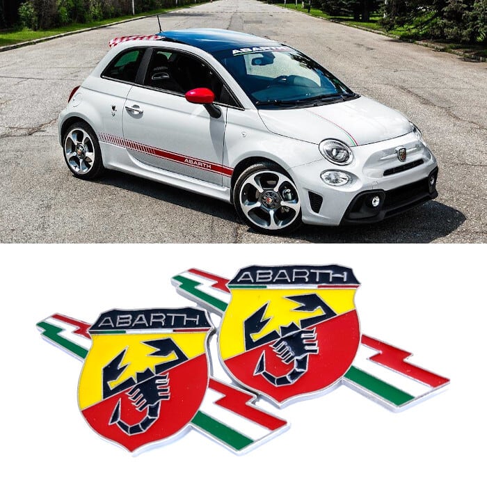 セット バッジ エンブレム ABARTH scorpion Fiat アバルト スコーピオン フィアット | 車バイクのパーツ店 powered by  BASE