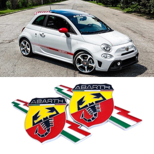 セット バッジ エンブレム ABARTH scorpion Fiat アバルト スコーピオン フィアット