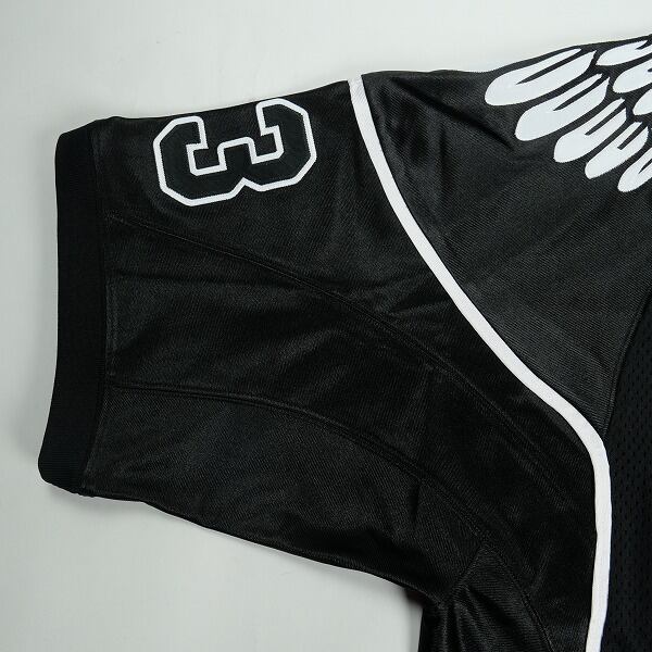 Size【XL】 SUPREME シュプリーム 26SS Wings Football Jersey Black