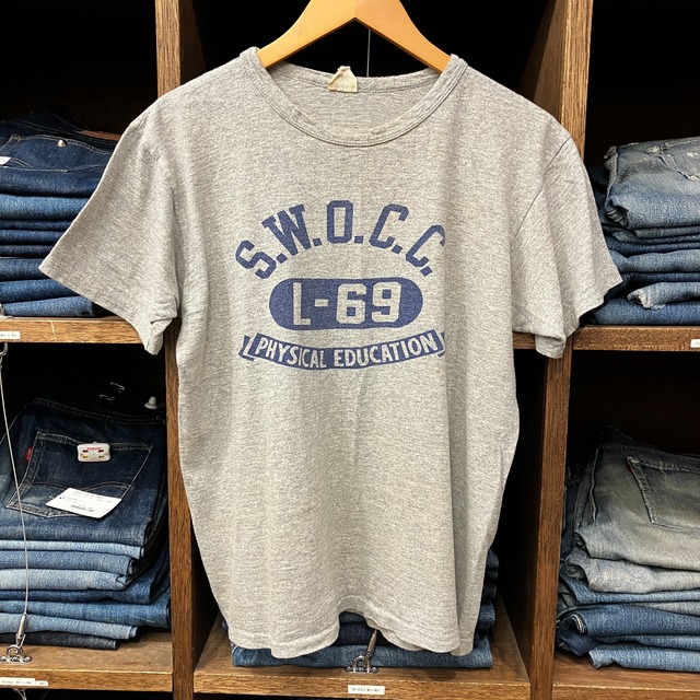 1960'S CHAMPION　T-SHIRT 染込み S.W.O.C.C.