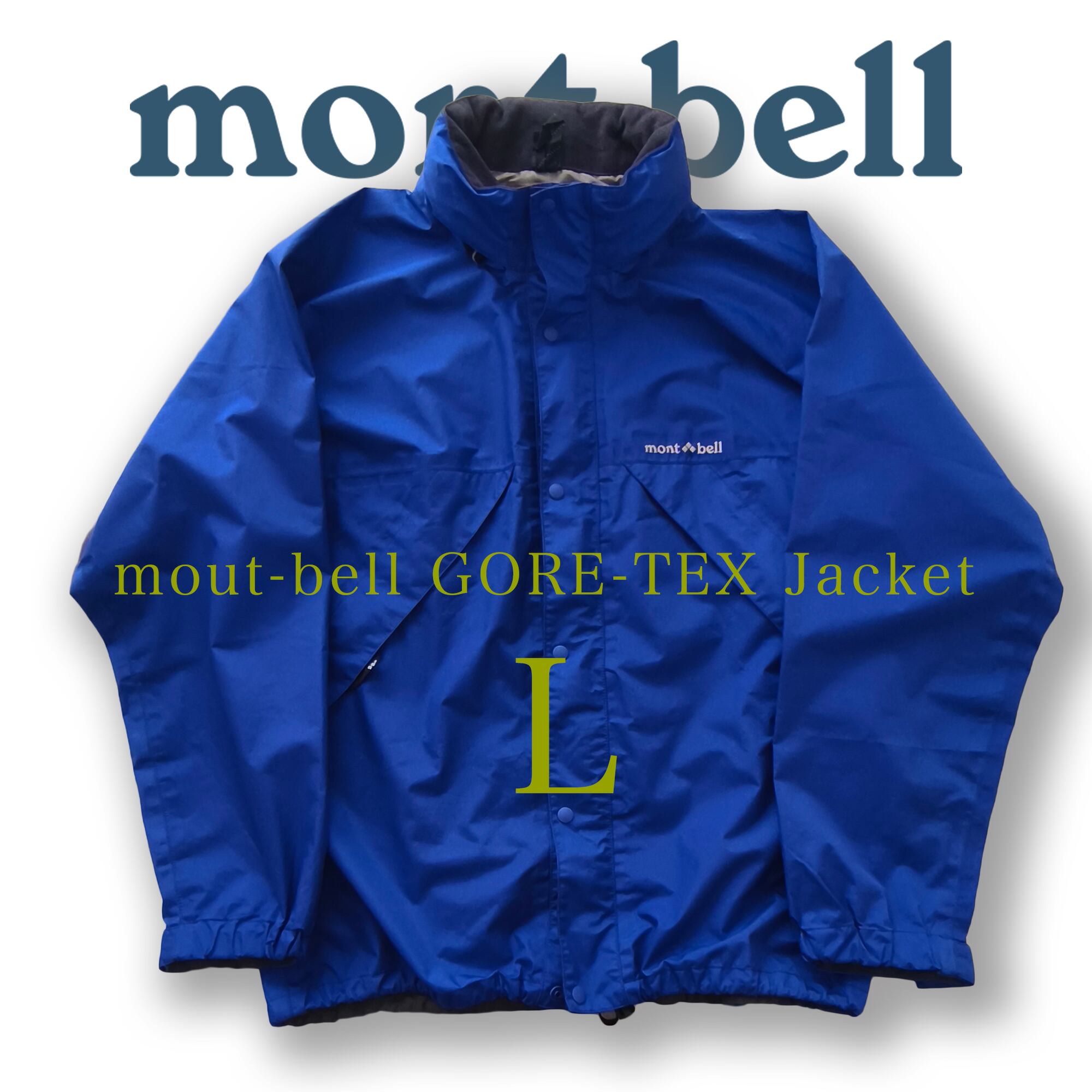 mont-bell GORE-TEX 青 mont-bell GORE-TEX Jacket | far east department