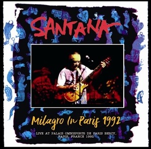 NEW SANTANA MILAGRO IN PARIS 1992 　2CDR  Free Shipping