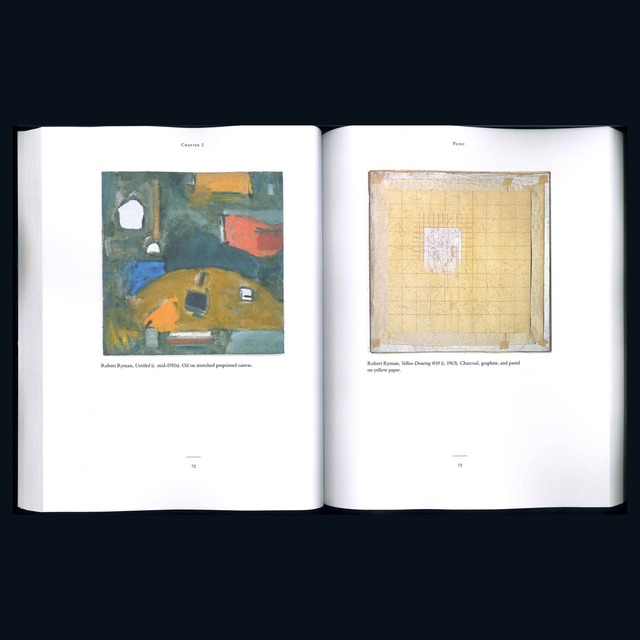 Robert Ryman : used paint