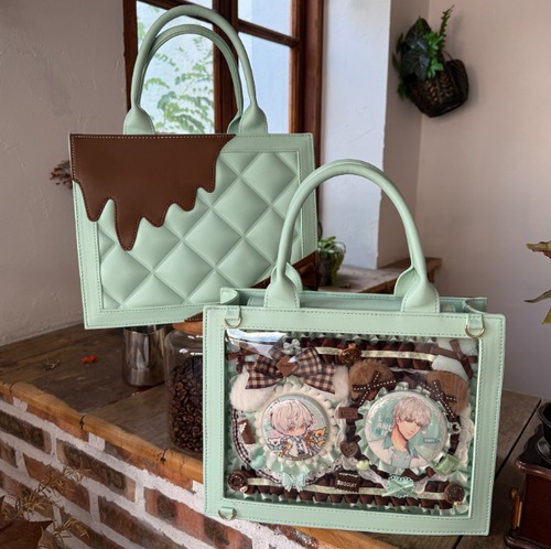 ゆめかわ♡チョコミントバッグ　bag50
